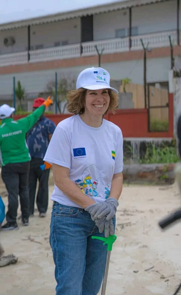 EUBeachCleanup : une grande mobilisation pour des plages propres à Libreville. img 20251026 wa0014