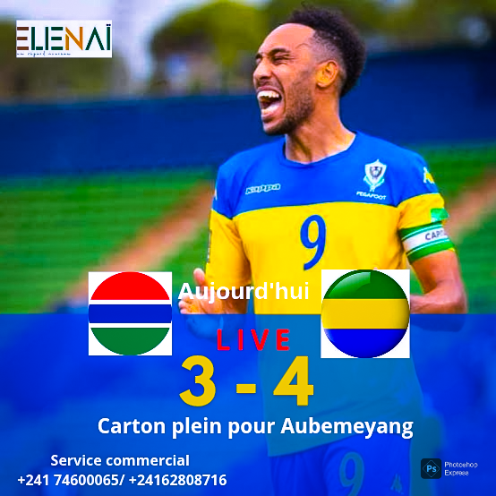AUBAMEYANG : Journée drôle pour le match du Gabon contre la Gambie psx 20251010 173646