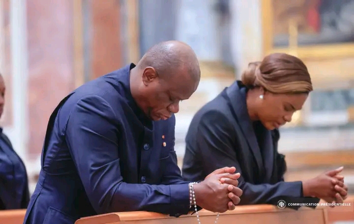 Toussaint 2025 : le Président Oligui Nguema assiste à une messe solennelle à Rome 1762007928108