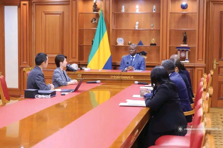 Brice Clotaire Oligui Nguema reçoit la PDG zone CEMAC de Huawei : le numérique au cœur du développement du Gabon 1762544452093