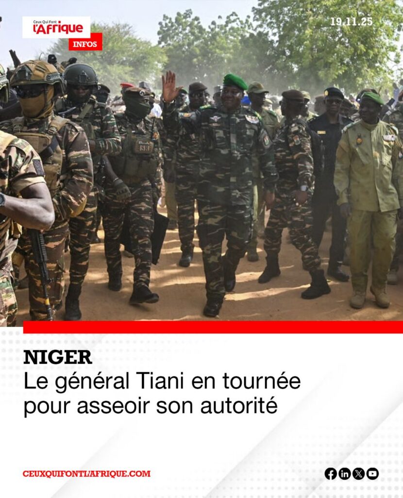 NIGER : Le général Tiani en tournée pour asseoir son autorité img 20251119 wa0202