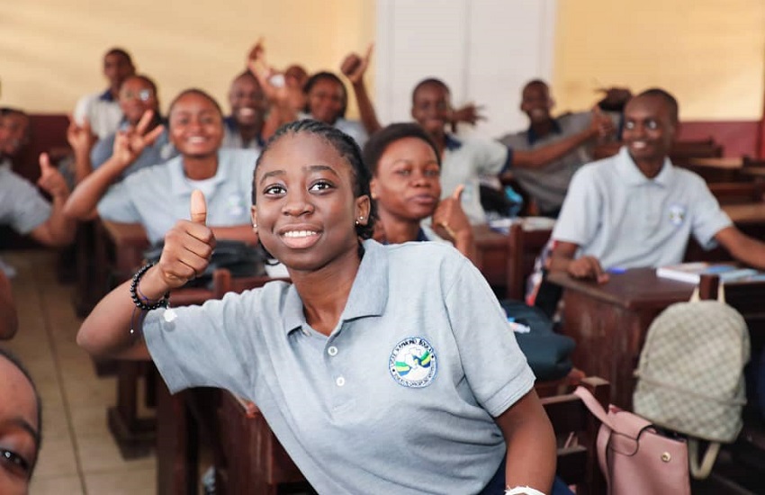 les élèves en classe