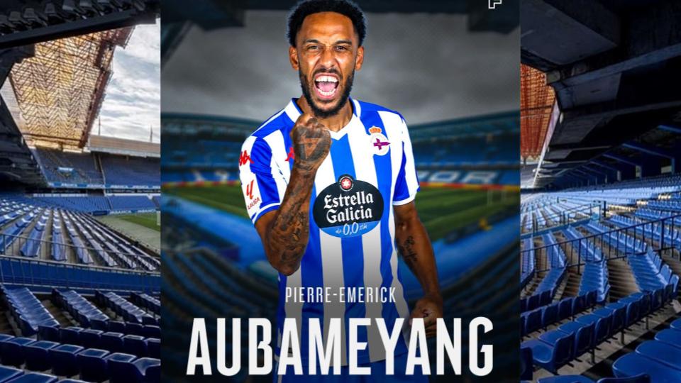 Mercato : Pierre-Emerick Aubameyang au Deportivo La Corogne et retrouve la Liga gabon gabonmediatime 27 6